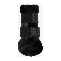 Ghette flessibili LeMieux con bordo in pile Brilliance Nero