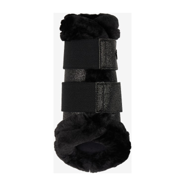 Ghette flessibili LeMieux con bordo in pile Brilliance Nero Ghette flessibili LeMieux con bordo in pile Brilliance Nero