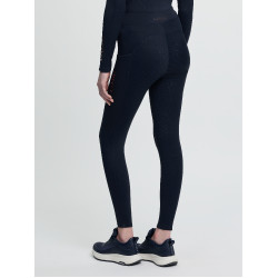 Leggings pull-on Young Rider LeMieux Orla Brilliance Sparkle Marina Blu marino