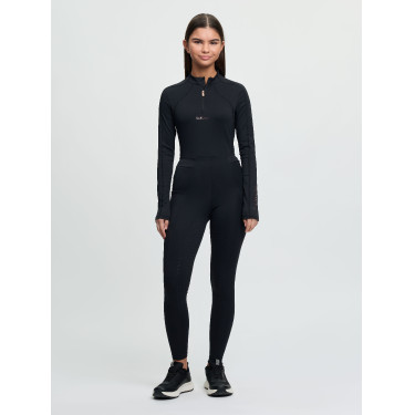 Leggings pull-on Young Rider LeMieux Orla Brilliance Sparkle Nero Leggings pull-on Young Rider LeMieux Orla Brilliance Sparkle Nero