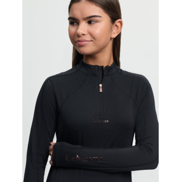 Maglia intima Young Rider LeMieux Sparkle Nero