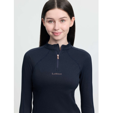 Maglia intima Young Rider LeMieux Sparkle Marina Blu marino