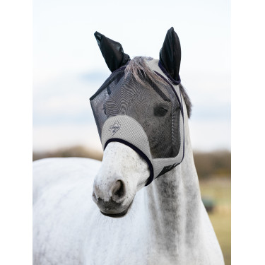 Maschera anti-mosche LeMieux Kudos AeroGuard Half Marina Blu marino Maschera anti-mosche LeMieux Kudos AeroGuard Half Marina Blu marino