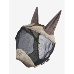 Maschera anti-mosche LeMieux Kudos AeroGuard Half Noce Pecan Beige