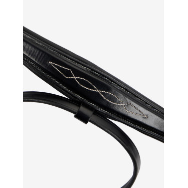 Cavezza da competizione LeMieux Kudos Nero / argento