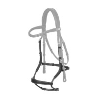 Museruola LeMieux Arika Adjustable Anatomic Nero / argento
