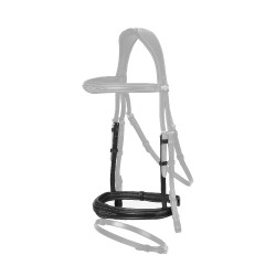 Capezzina da competizione LeMieux Kudos Avana / ottone Marrone