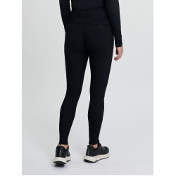 Pantaloni da equitazione da donna LeMieux con grip in silicone Brilliance Nero