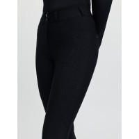 Pantaloni da equitazione da donna LeMieux con grip in silicone Brilliance Nero