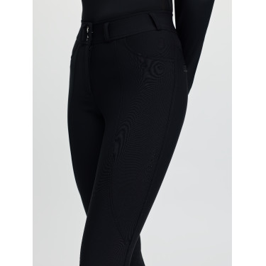 Pantaloni da equitazione da donna LeMieux con grip in silicone Brilliance Nero