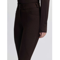 Pantaloni da equitazione da donna LeMieux con grip in silicone Brilliance Nero