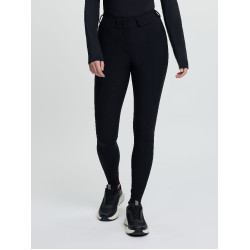 Pantaloni da equitazione da donna LeMieux con fondo in silicone Brilliance Nero Pantaloni da equitazione da donna LeMieux con fondo in silicone Brilliance Nero
