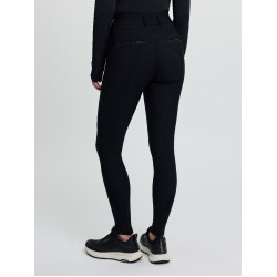 Pantaloni da equitazione da donna LeMieux con fondo in silicone Brilliance Nero Pantaloni da equitazione da donna LeMieux con fondo in silicone Brilliance Nero