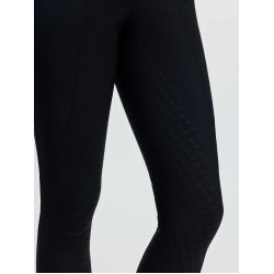 Pantaloni da equitazione da donna LeMieux con fondo in silicone Brilliance Nero Pantaloni da equitazione da donna LeMieux con fondo in silicone Brilliance Nero