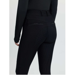 Pantaloni da equitazione da donna LeMieux con fondo in silicone Brilliance Nero Pantaloni da equitazione da donna LeMieux con fondo in silicone Brilliance Nero