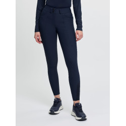 Pantaloni da equitazione da donna LeMieux con fondo in silicone Brilliance Marina Blu marino