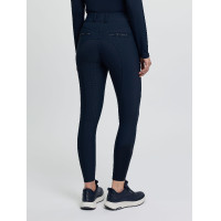 Pantaloni da equitazione da donna LeMieux con fondo in silicone Brilliance Nero