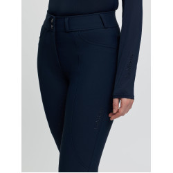Pantaloni da equitazione da donna LeMieux con fondo in silicone Brilliance Marina Blu marino