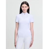 Polo da gara a maniche corte Young Rider LeMieux Brilliance Livvy Bianco Polo da gara a maniche corte Young Rider LeMieux Brilliance Livvy Bianco