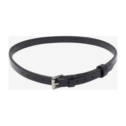 Sottogola LeMieux Kudos Flash in pelle verniciata Nero / argento