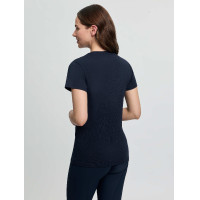 T-shirt LeMieux Brilliance a maniche corte da donna Marina Blu marino