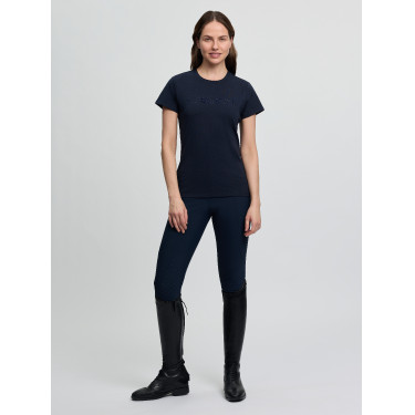 T-shirt LeMieux Brilliance a maniche corte da donna Marina Blu marino T-shirt LeMieux Brilliance a maniche corte da donna Marina Blu marino