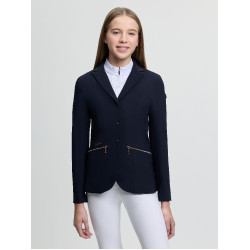 Giacca da concorso Junior Pro LeMieux Brilliance Marina Blu marino