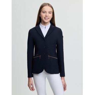 Giacca da concorso Junior Pro LeMieux Brilliance Marina Blu marino