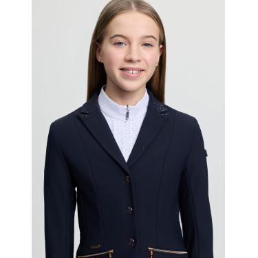 Giacca da concorso Junior Pro LeMieux Brilliance Marina Blu marino