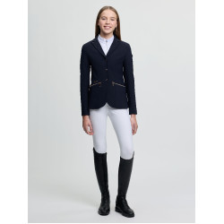Giacca da concorso Junior Pro LeMieux Brilliance Marina Blu marino