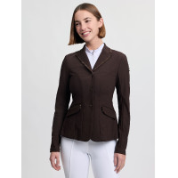 Giacca da concorso LeMieux Brilliance Diana donna Espresso Marrone