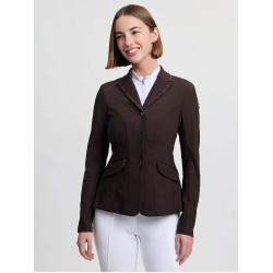 Giacca da concorso LeMieux Brilliance Diana donna Espresso Marrone