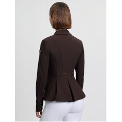 Giacca da concorso LeMieux Brilliance Diana donna Espresso Marrone