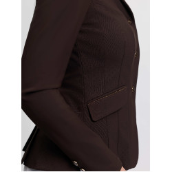 Giacca da concorso LeMieux Brilliance Diana donna Espresso Marrone