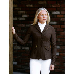 Giacca da concorso LeMieux Brilliance Diana donna Espresso Marrone