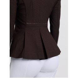 Giacca da concorso LeMieux Brilliance Diana donna Espresso Marrone