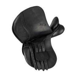 Sella mista Waldhausen in cuoio Comfort Nero