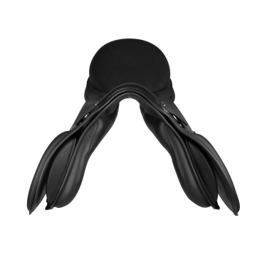 Sella mista Waldhausen in cuoio Comfort Nero