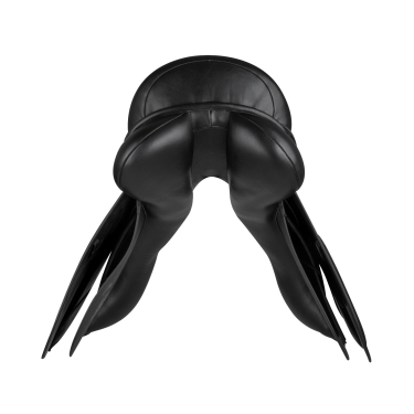 Sella mista Waldhausen in cuoio Comfort Nero
