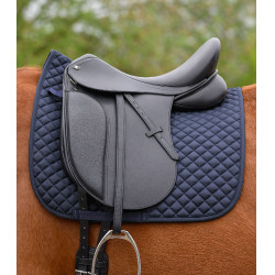 Sella da dressage Waldhausen in cuoio Comfort Nero