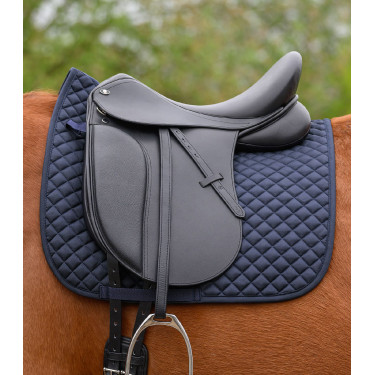 Sella da dressage Waldhausen in cuoio Comfort Nero