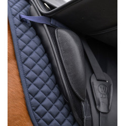 Sella da dressage Waldhausen in cuoio Comfort Nero