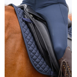 Sella da dressage Waldhausen in cuoio Comfort Nero