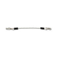 Fissaggio elastico Waldhausen per box e scuderia 90 cm Bianco / nero