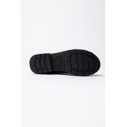 Stivaletti jodhpur Horze Sporty in pelle vegana con elementi effetto cristallo Nero