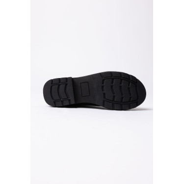 Stivaletti jodhpur Horze Sporty in pelle vegana con elementi effetto cristallo Nero