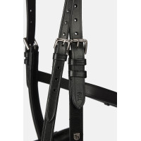 Cavezzone Horze in pelle Nero