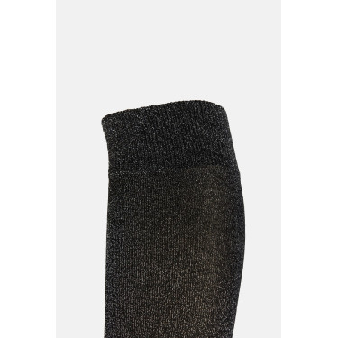 Calzini da equitazione B Vertigo Shimmer in bambù Bellezza nera Nero