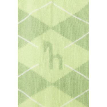 Calze Horze Holly argyle Giada bianco