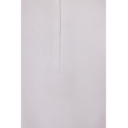 Polo da concorso B Vertigo Charlotta donna maniche corte Bianco / blu turchese